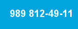 989 812-49-11 989 812-49-11